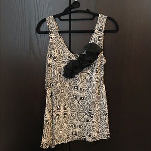 Express Asymmetrical Flowy Top